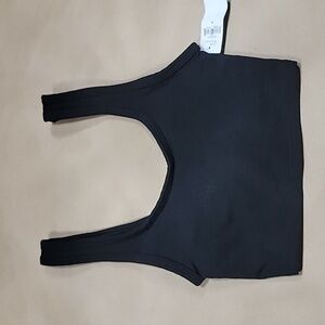 GAP Teen Size 8 Black Sports Bra / Tank Bra / Shelf Bra, NEW with Tag